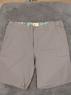 The Territory Ahead Men's Light Taupe Cargo Shorts